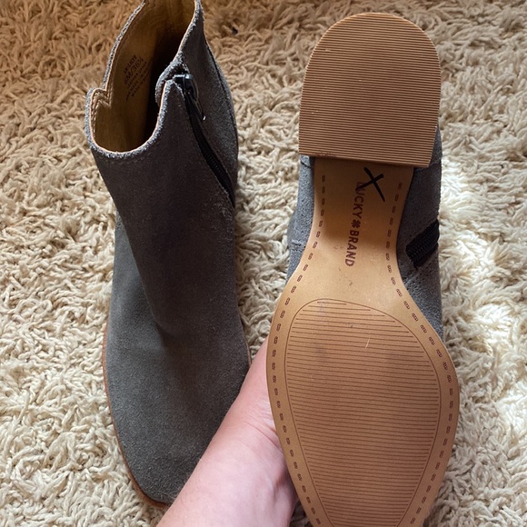 Lucky Brand Lilye Booties - Gunmetal - Picture 3 of 4